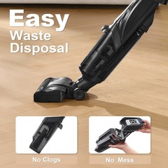 MBY F203C-DH Cordless Wet Dry Vacuum Cleaner, 15000Pa, Self-Cleaning Mop