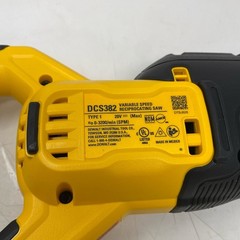 DEWALT 20V MAX XR Brushless Reciprocating Saw DCS382B Yellow/Black