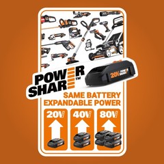 Worx Landroid Vision AI 1/2 Acre 20V Boundaryless Robotic Lawn Mower-(WR220-AN)