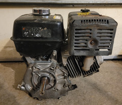 13 HP Honda GX390 Horizontal Shaft Engine/Motor, Runs Good