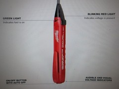 Milwauke Non-Contact Voltage and GFCI Receptacle Premium Test Kit