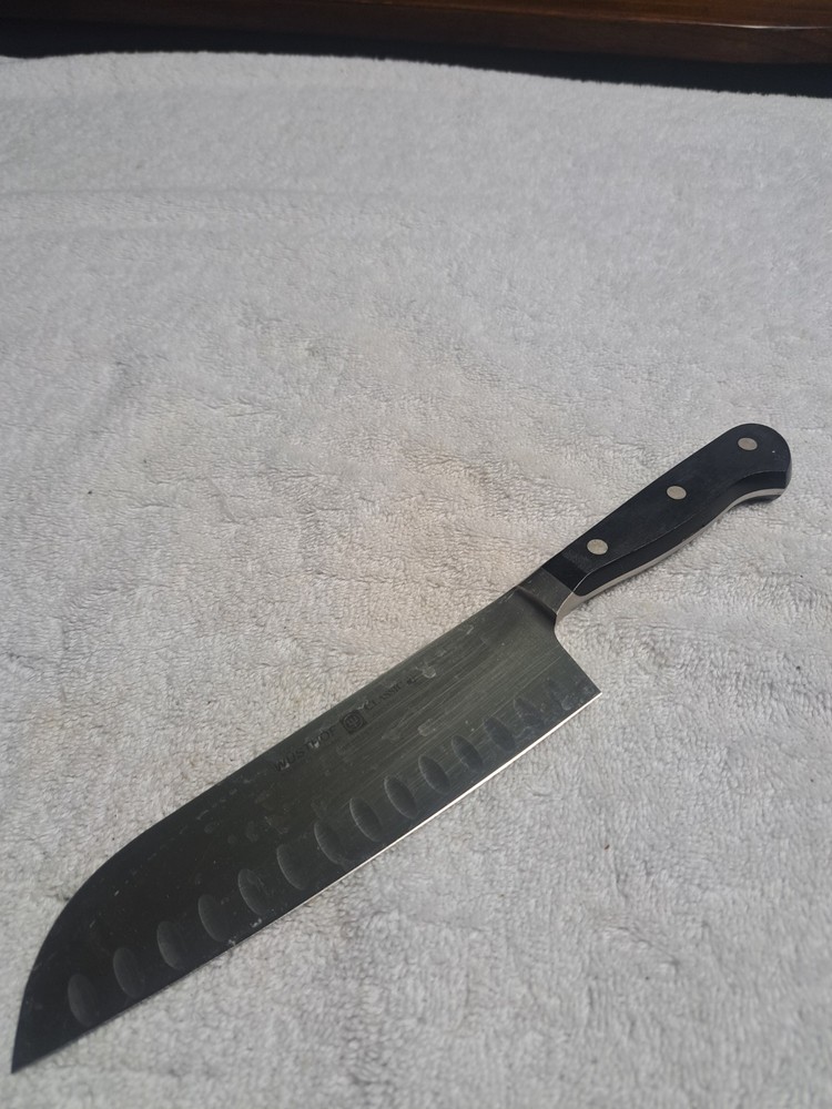 WUSTHOF CLASSIC SOLINGEN GERMANY 4183 17cm 7″ Hollow Edge Santoku Knife