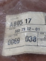Husqvarna Stop Switch Kill Switch 503 79 42-01 5037942-01 Genuine New OEM