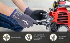 Ansell 11-840 Ergonomic Abras-Resistant Nylon Spandex Nitrile
