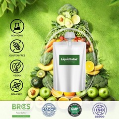 Liquid Salad 16 Fruits & Vegetables Juice Smoothie assorted Ready-to-Eat Salad