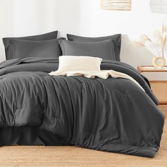 Juego de edredón Queen – 7 piezas, juego completo para cama Queen. Juego de edre