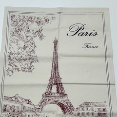 Disneyland Paris Eiffel Tower Tea Towel Torchons & Bouchons France Souvenir NWT
