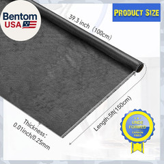 5 FT X 39.3” Carbon Fiber Fabric Roll Pure Fabric Carbon Fiber Sheet 2 X 2 Twil
