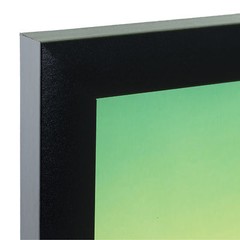 Craig Frames 1″ Wide Modern Black Poster Frames, Uncommon Sizes, 18×18 – 25×35