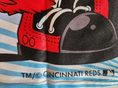 RARE Set Cincinnati Reds/Meijer Gapper 2 standard size pillowcases