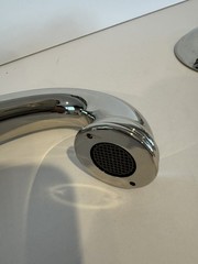 ROHL A1408LMPN-2 C Spout, LVR handles Lavatory Faucet, Polished Nickel