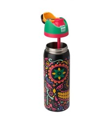 Owala FreeSip 32oz Sugar Skull Water Bottle –Glow in the Dark