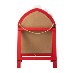 24.25 In. H Christmas Wooden Peppermint Easel Porch Decor