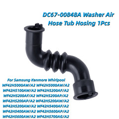 1Pcs DC67-00848A Hose Air Tub For Samsung Washer WF42H5400AW/A2, WF42H5600AW/A2