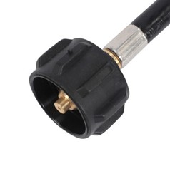 6FT Propane Adapter Hose LP Tank 1lb to 20lb Converter For QCC1 Type Gas Grill