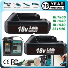 US for Makita 18V 3.5Ah LXT Li-ion Battery BL1830 BL1815 BL1850 BL1860 / Charger