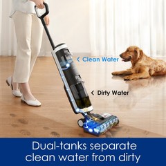 Tineco Floor One S3 Smart Cordless All-in-One Vacuum Cleaner, Self-Cleaning