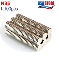 10 X 3MM Super Strong N35 Round Disc Neodymium Mini Fridge Magnet Rare Earth lot