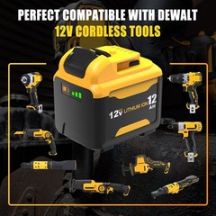 1~4PACK For Dewalt DCB126 12.0Ah 5.0Ah 12V 12Volt Max Lithium Ion Battery Li-ion