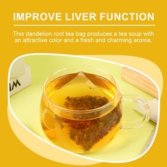 Dandelion Tea Leaf & Root Herbal 60 Tea Bags for Liver & Kidney Health Detox
