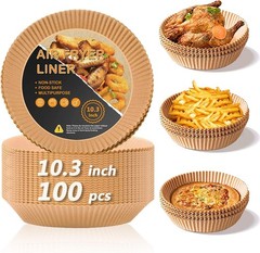 Large Round Liners 10.3in 100-Pack