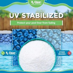 Rx Clear 99.3% Sodium Di-Chlor Granular Swimming Pool Chlorine – (Choose Size)