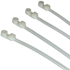 Mounting Head Cable Ties – Screw, Nail, – Size & Color Options – Electriduct