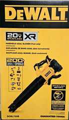 DeWalt DCBL722B 20V 125MPH 450CFM Cordless Battery Powered Handheld Leaf Blower