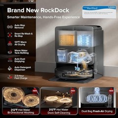 Roborock Saros 20 Robot Vacuum Mop – Auto-Empty Dock 36000Pa Suction Smart Clean