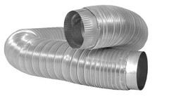Everbilt 4.4 in. W x 4.4 in. H x 24.55 in. L Heavy Duty Aluminum Duct