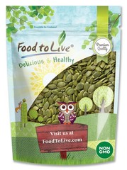 Raw Pepitas (Pumpkin Seeds), Non-GMO Verified – Kosher, Vegan – by Food To Live