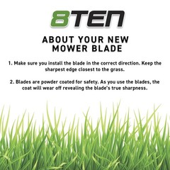 LawnRAZOR Mulching Blade for Yard-Machines LT42 660F 450F LT-42 LT-38 6-Pack