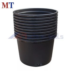 Premium Black Plastic Nursery Pot Plant Container Root Garden Planter Pots