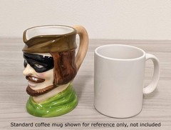 Archbury Robin Hood Character Mug 16 Ounces, Green