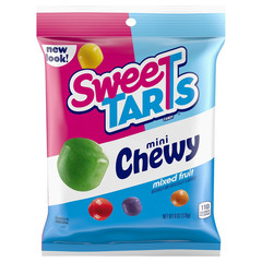Giant Chewy Candy, Sweet and Tart, 1.35 Oz, 36 Count