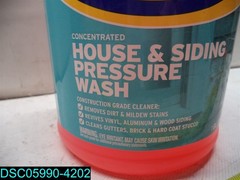 ZEP 1 GALLON NO SCENT HOUSE AND SIDING PRESSURE WASHING SOLUTION 021709009248