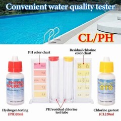 HORMY 2 Way Swimming Pool Testing Kit Water Tester For Chlorine and Ph Test USA