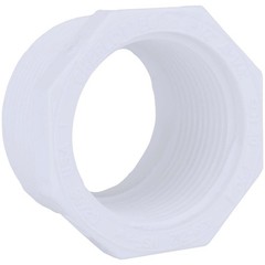 Charlotte Pipe 1-1/2 In. MPT x 1-1/4 In. FPT Schedule 40 PVC Bushing Charlotte