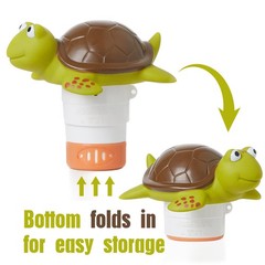 XY-WQ Turtle Chlorine Floater for 1″ Tab ONLY, Mini Size”,