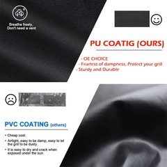 48in BBQ Gas Grill Cover For Weber Spirit / 2 II 200 E210 Waterproof Heavy Duty