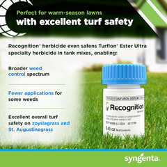 Recognition Herbicide Controls Over 40 Weeds 0.45 oz by Syngenta