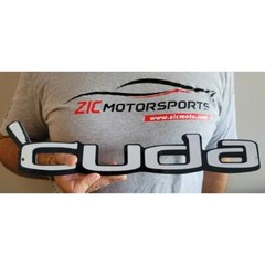 1970-1974 Plymouth “CUDA” Script Steel Sign