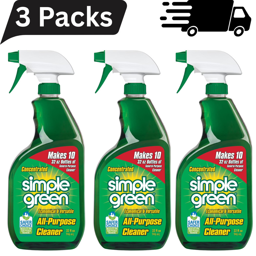 Simple Green All-Purpose Cleaner Concentrate, Spray Bottle, Original, 32 fl. oz