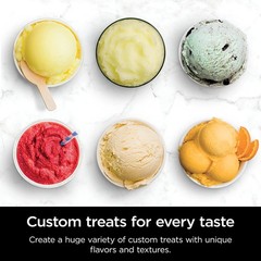 Ninja CREAMi Deluxe 11-in-1 XL Ice Cream Maker w/ Two 24-Oz. Pints – NC501