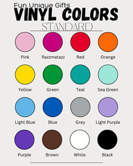 Snap On Vinyl Decal Sticker -Multiple Colors & Sizes- SHIPS FREE!