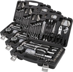 173-Piece General Household Hand Tool Set with Storage Case, Portable Tool Kit f