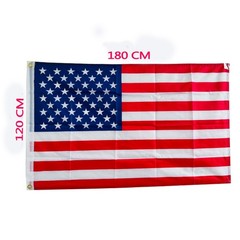 4×6 Ft American Flag w/ Grommets – United States Flag – US Flag – USA America.