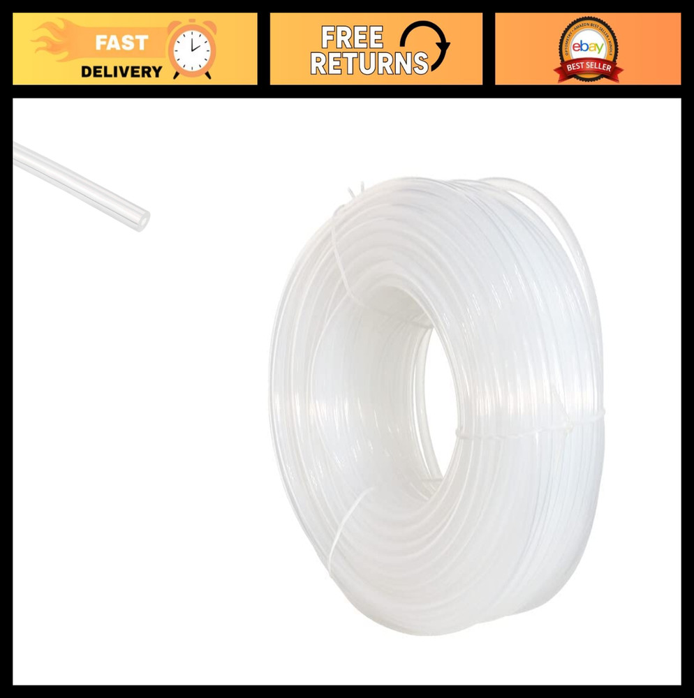 12MM ID Food Grade Silicone Tubing – 100ft High Temp Hose for Home Brewing & Win