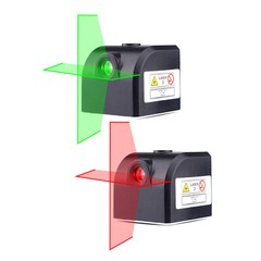 Mini Cross Red / Green Laser Level 2 Lines Horizontal and Vertical Cross Line vP