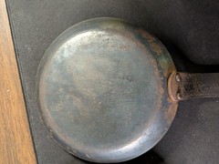 Vintage Steel Crepe Omelette Frying Pan 6.5″ Made in France 16 Lot of 2
